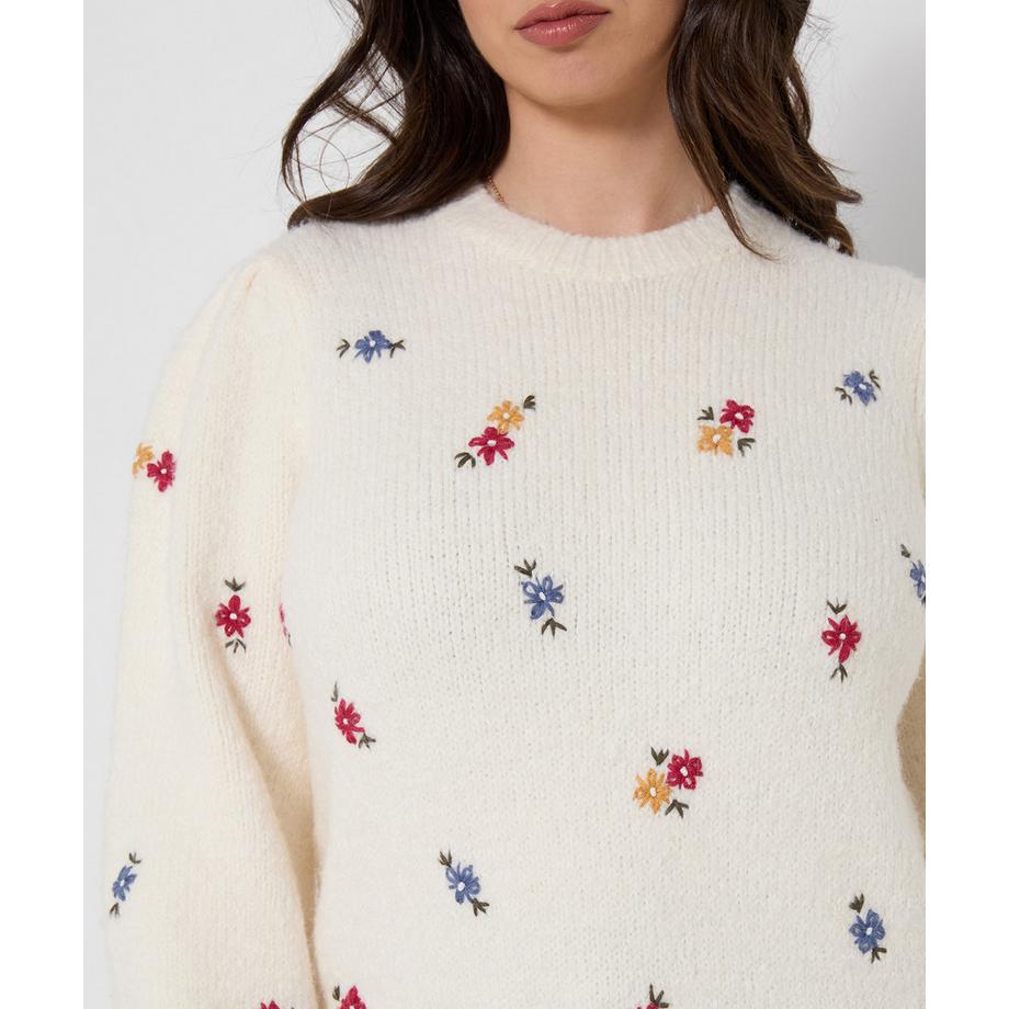 Joe Browns Pull brodé de petites fleurs  