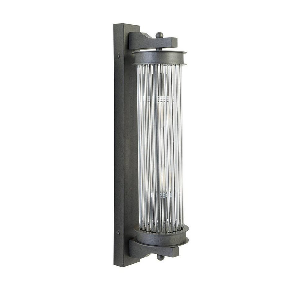Lampada Tubo in Vetro e Metallo