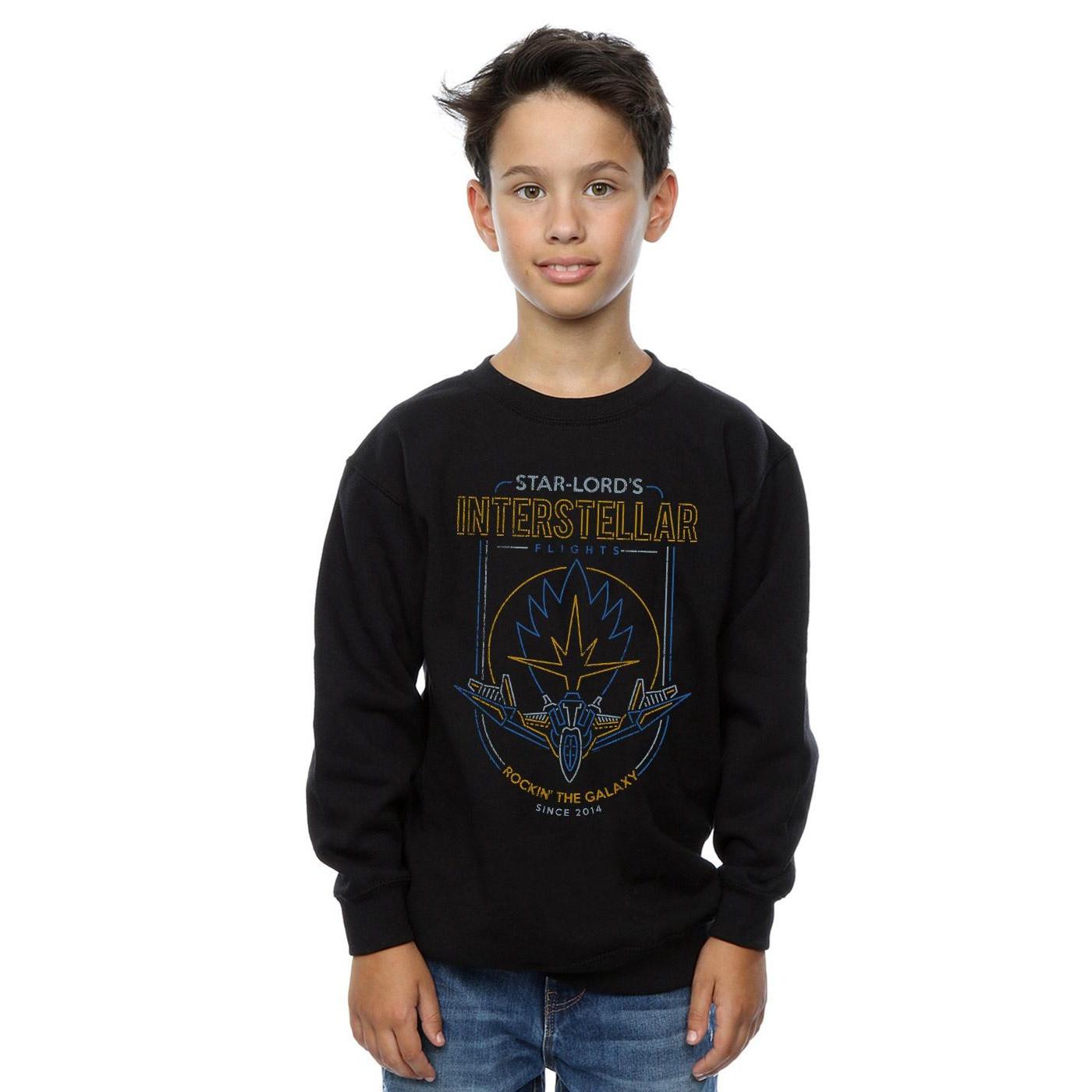 MARVEL  Guardians Of The Galaxy Interstellar Flights Sweatshirt 