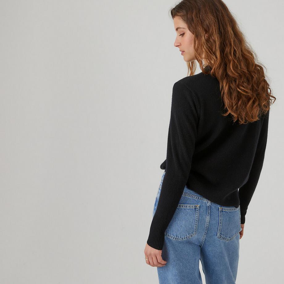 La Redoute Collections Kaschmir Feinstrick Pullover Rundhals  