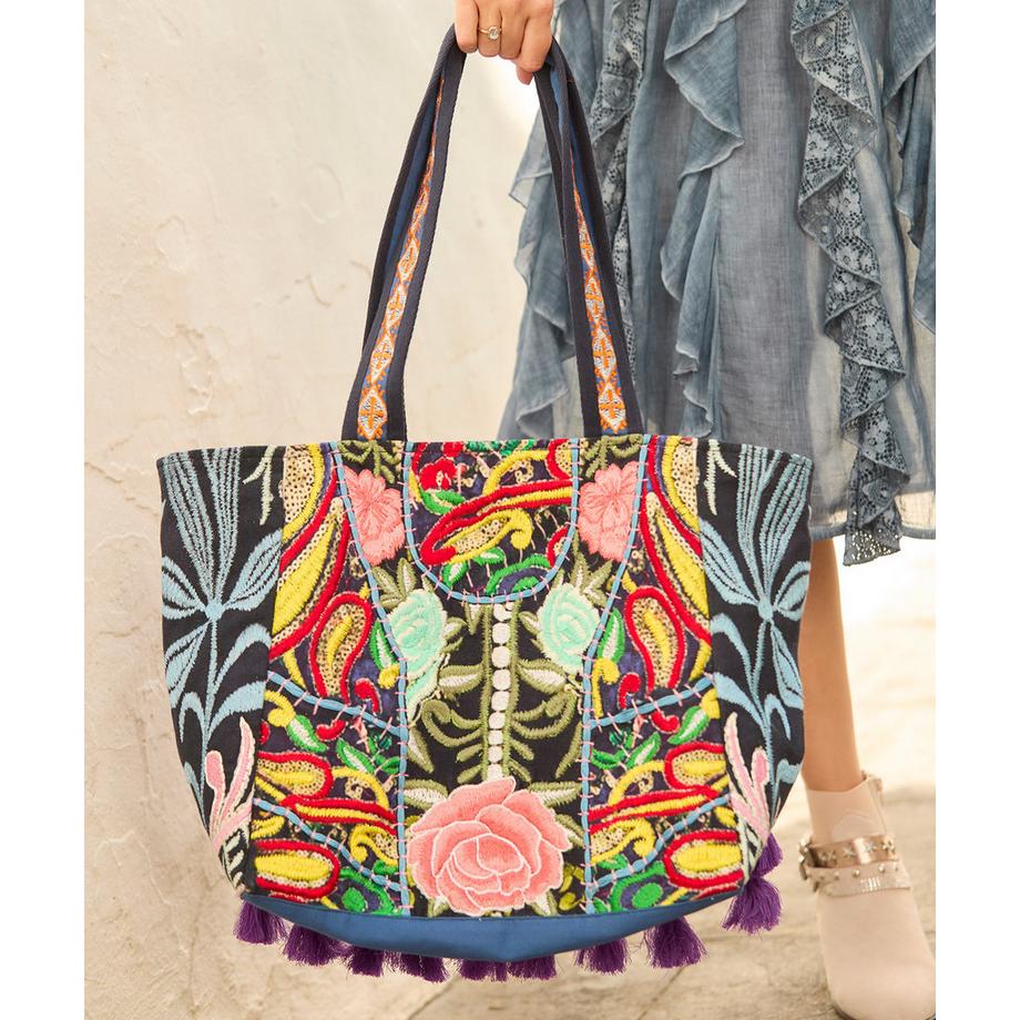 Joe Browns Sac Fourre-Tout Brodé Patchwork  