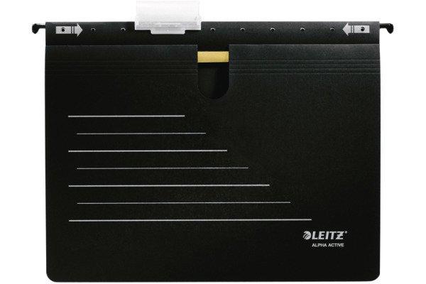 Leitz LEITZ Hängehefter Alpha A4 19243095 schwarz 5 Stück  