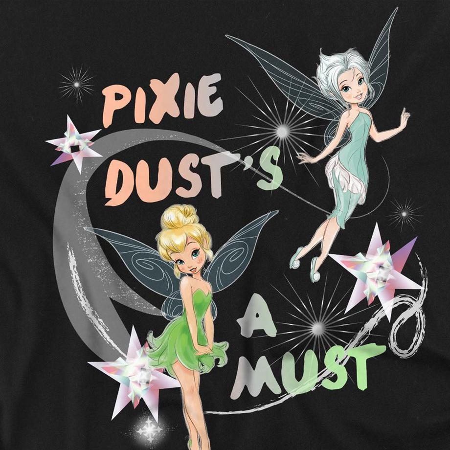 Disney  Pixie Dust's A Must Maglietta Campanellino E Pervinca 