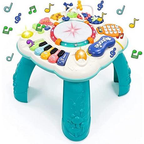 Activity-board  Jouets bébé dès 1 an - Table de jeux 6 en 1 Jouets enfants dès 1 2 ans 9 mois 