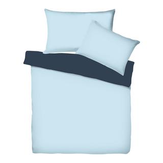 Living Home Uni Satin Doubleface Taie de duvet  