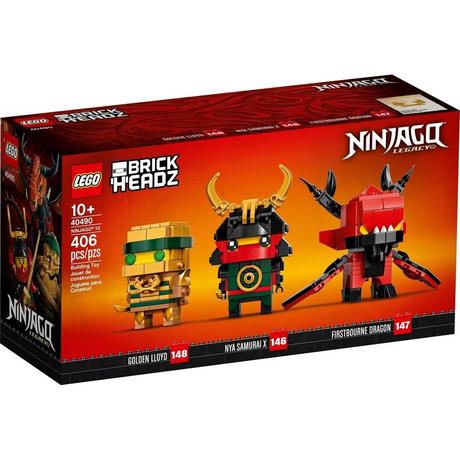 LEGO  LEGO BrickHeadz NINJAGO 10 40490 