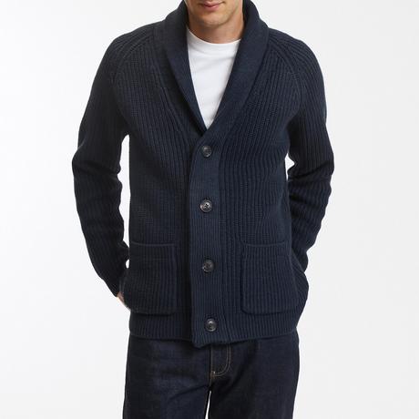 La Redoute Collections Cardigan Collo Sciarpa  