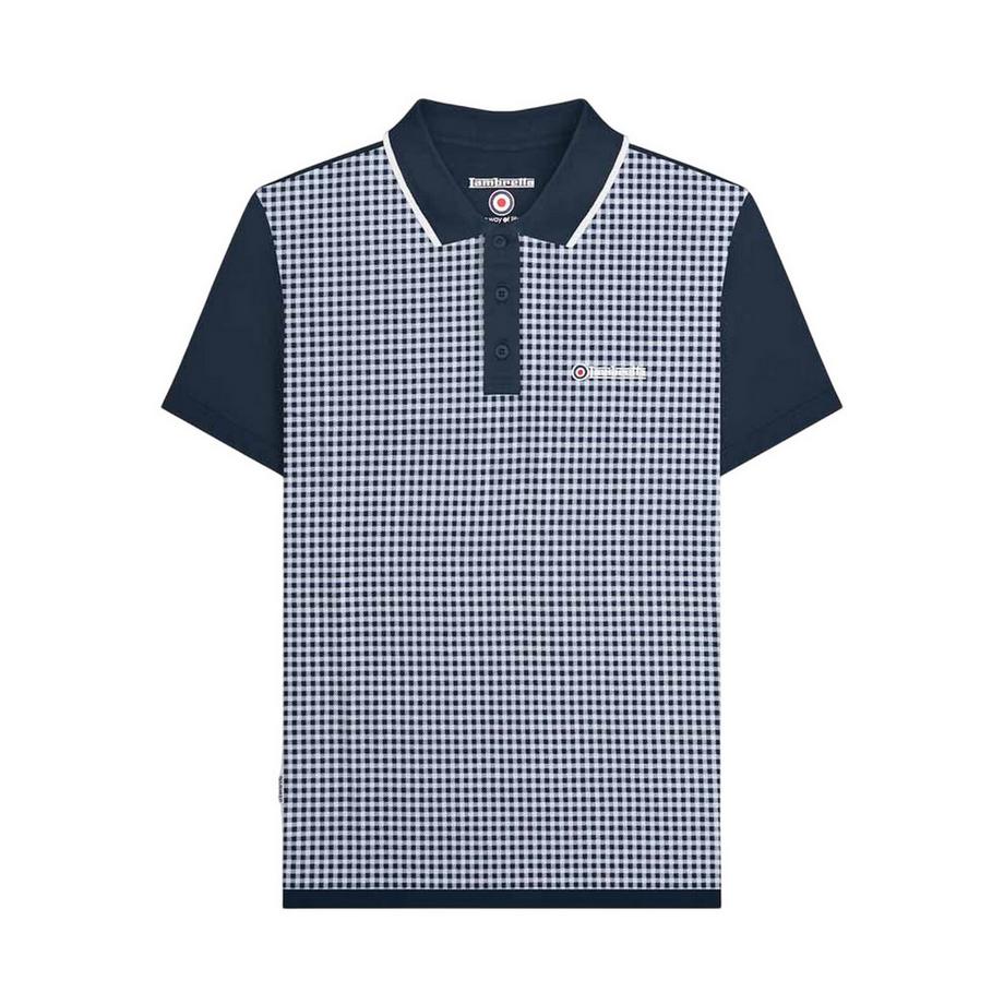 Maglietta Polo Percalle, A Quadretti