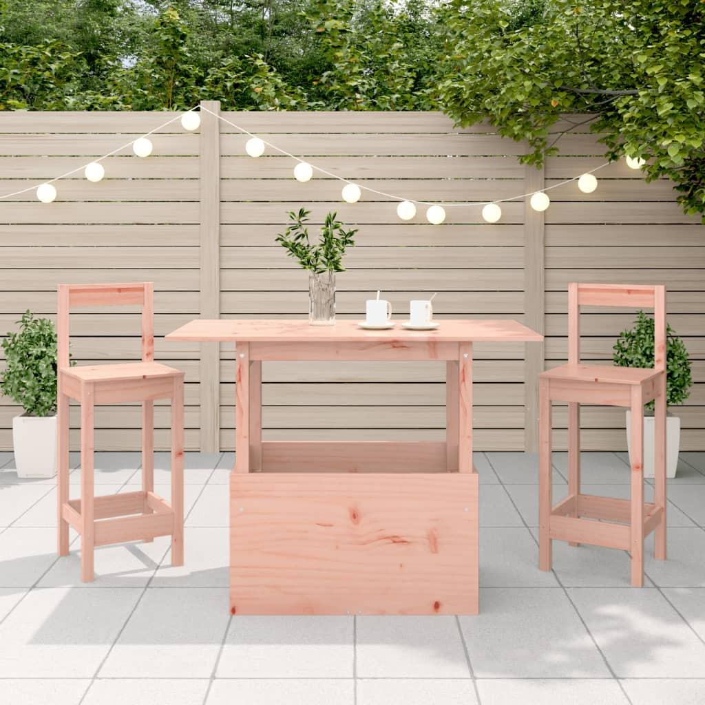 VidaXL Table de jardin bois de douglas  