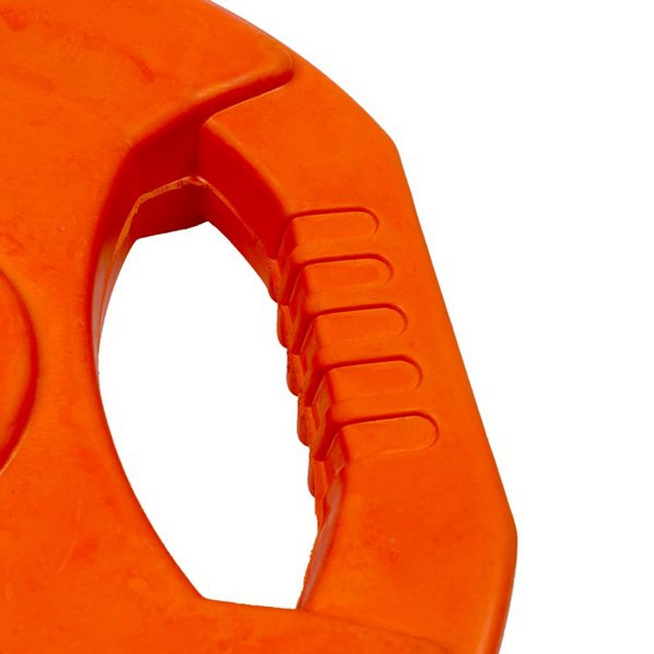 GladiatorFit  Disques de poids Pump caoutchouc et poignées Ø 31mm GladiatorFit (lot de 2) 