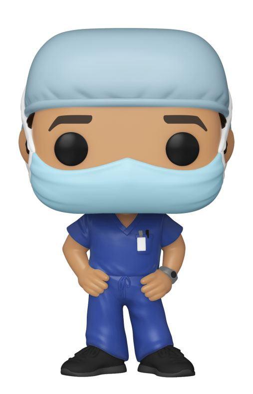 Funko  Front Line Worker POP! Heroes Vinyl Figur Male # 