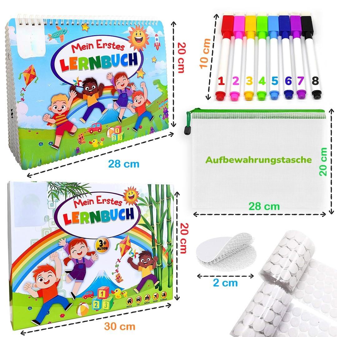 Activity-board  Mein erstes Lernbuch, Belegtes Buch Lernspiele, Vorschul-Lernaktivitäten 