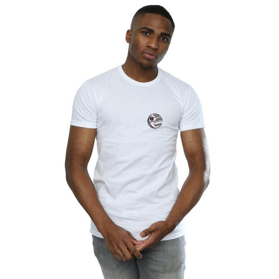 STAR WARS T-shirt Stampata Death Star  