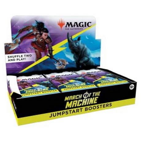 Wizards of the Coast  March of the Machine Jumpstart Booster Display (18) - Magic the Gathering - EN 
