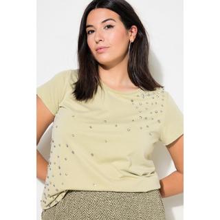 Studio Untold  T-Shirt, Classic Shape, Vintage Look, Strass 