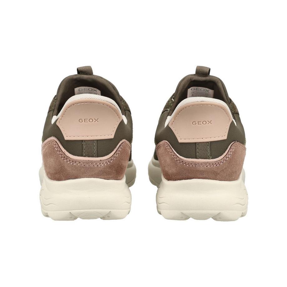 GEOX Sneaker mit Veloursleder und Textilobermaterial  