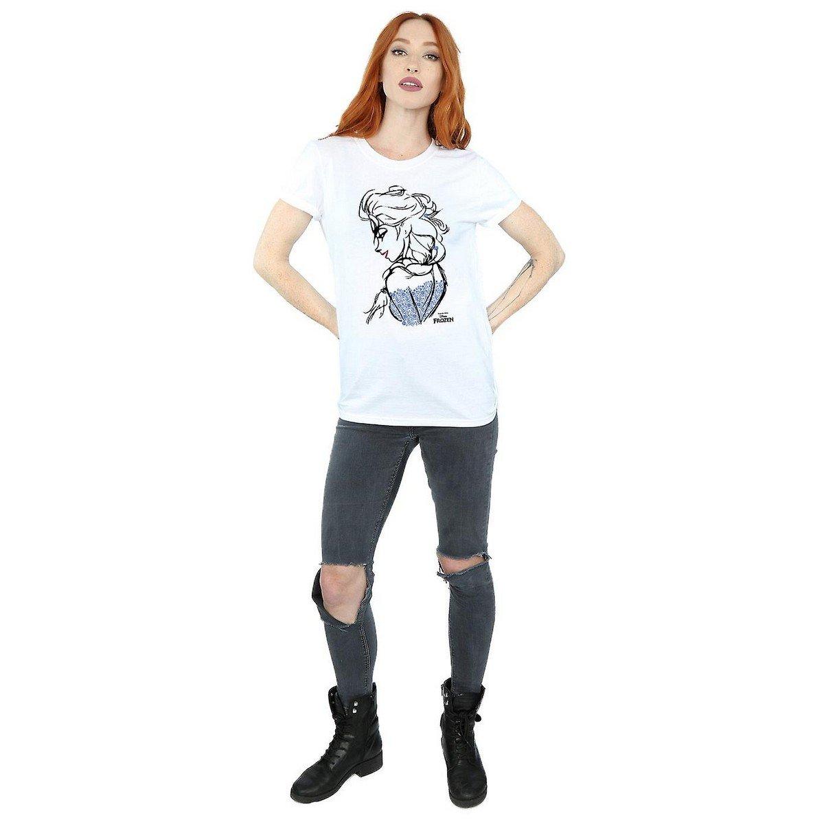 FROZEN Elsa Skizze T-Shirt  