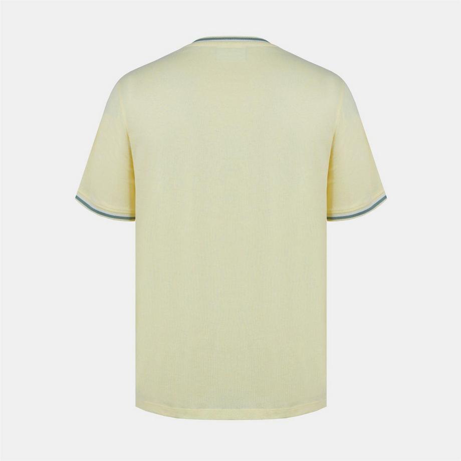 Slazenger T-Shirt col rond avec bordure côtelée  