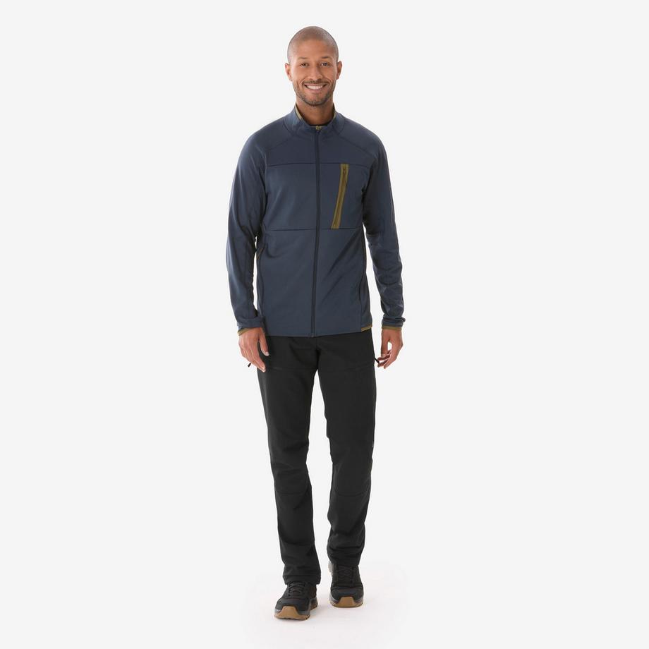 QUECHUA  Polaire de randonnée homme, MH500 LIGHT noir 