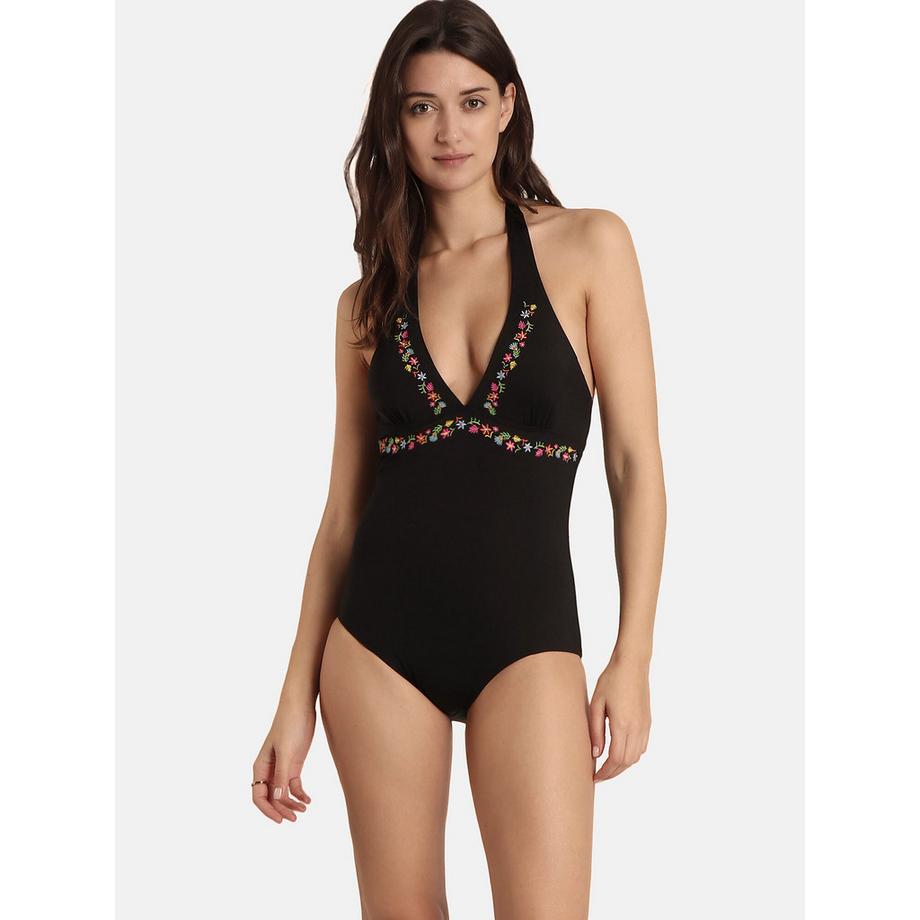 Admas Costume da bagno intero preformato con cavezza Mexican Otomi  