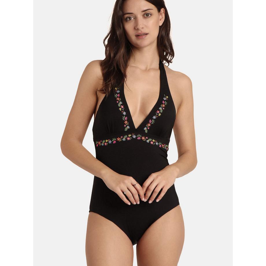 Admas Costume da bagno intero preformato con cavezza Mexican Otomi  