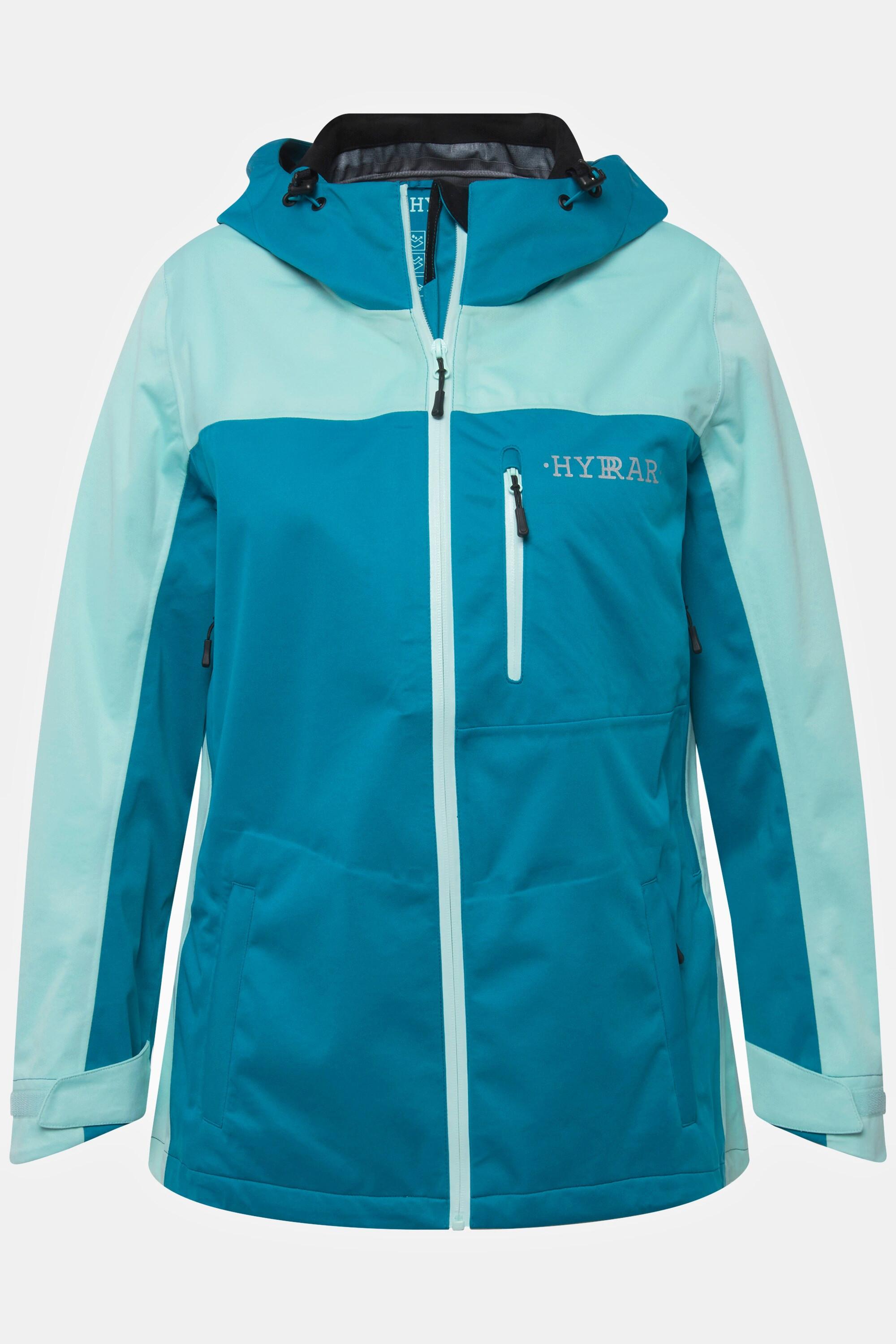 Ulla Popken HYPRAR Veste Fonctionnelle Imperméable avec Capuche  