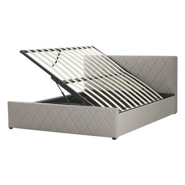 Letto con rete a doghe en Pelle sintetica Moderno ROCHEFORT