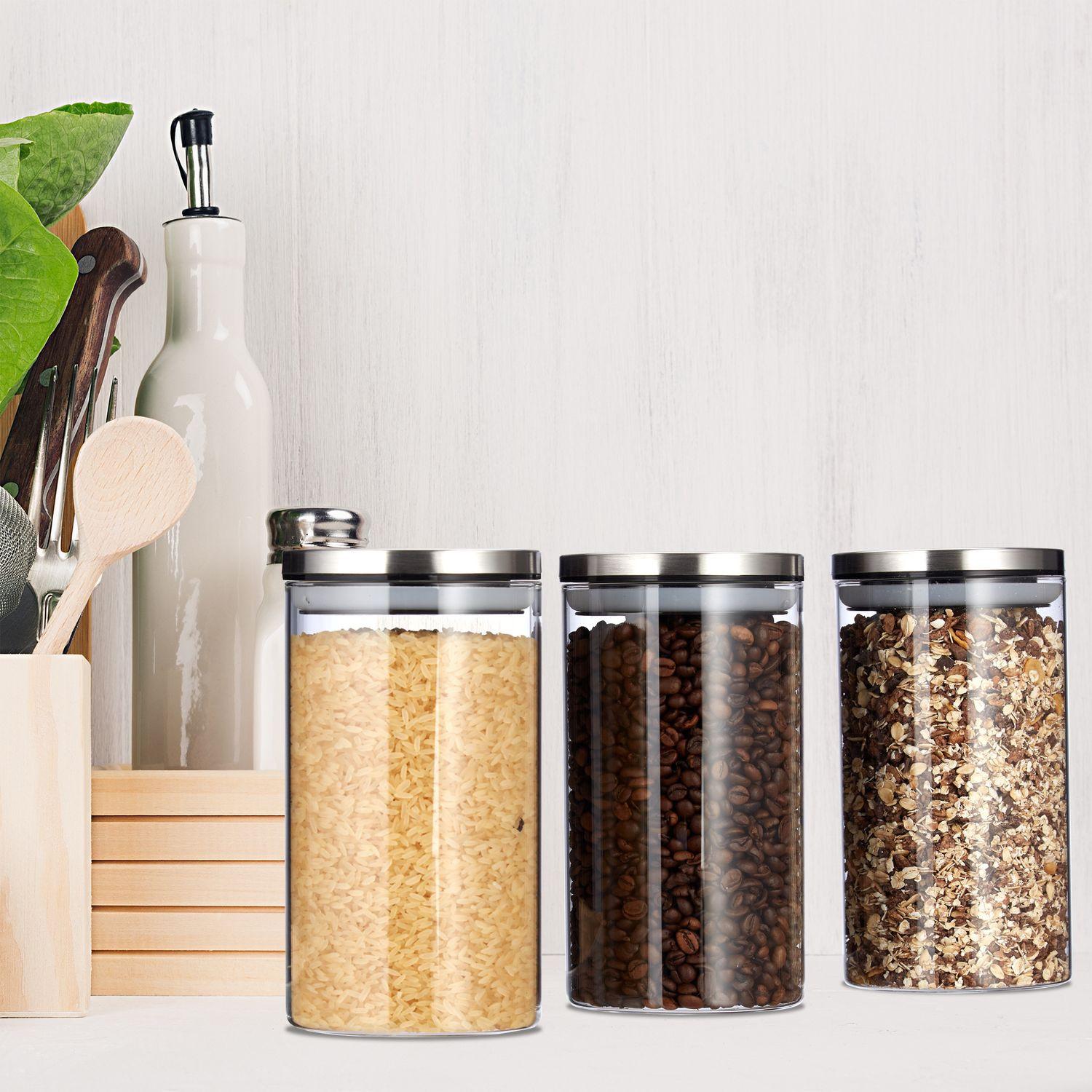 B2X 3 pots de conservation 1000 ml  