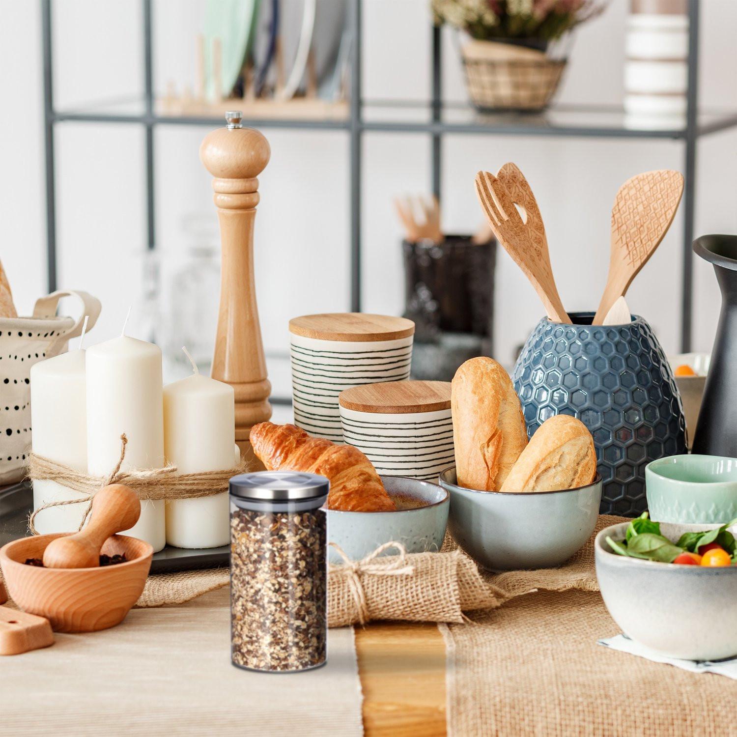 B2X 3 pots de conservation 1000 ml  