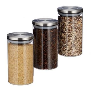 B2X 3 pots de conservation 1000 ml  