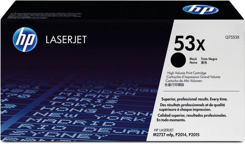 Hewlett-Packard  HP Toner-Modul 53X schwarz Q7553X LaserJet P2015 7000 Seiten 