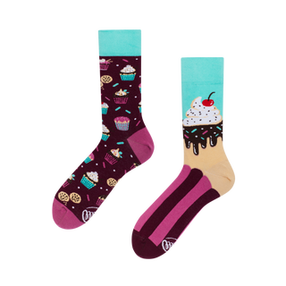 Many Mornings  The Cupcake Socks - Many Mornings 