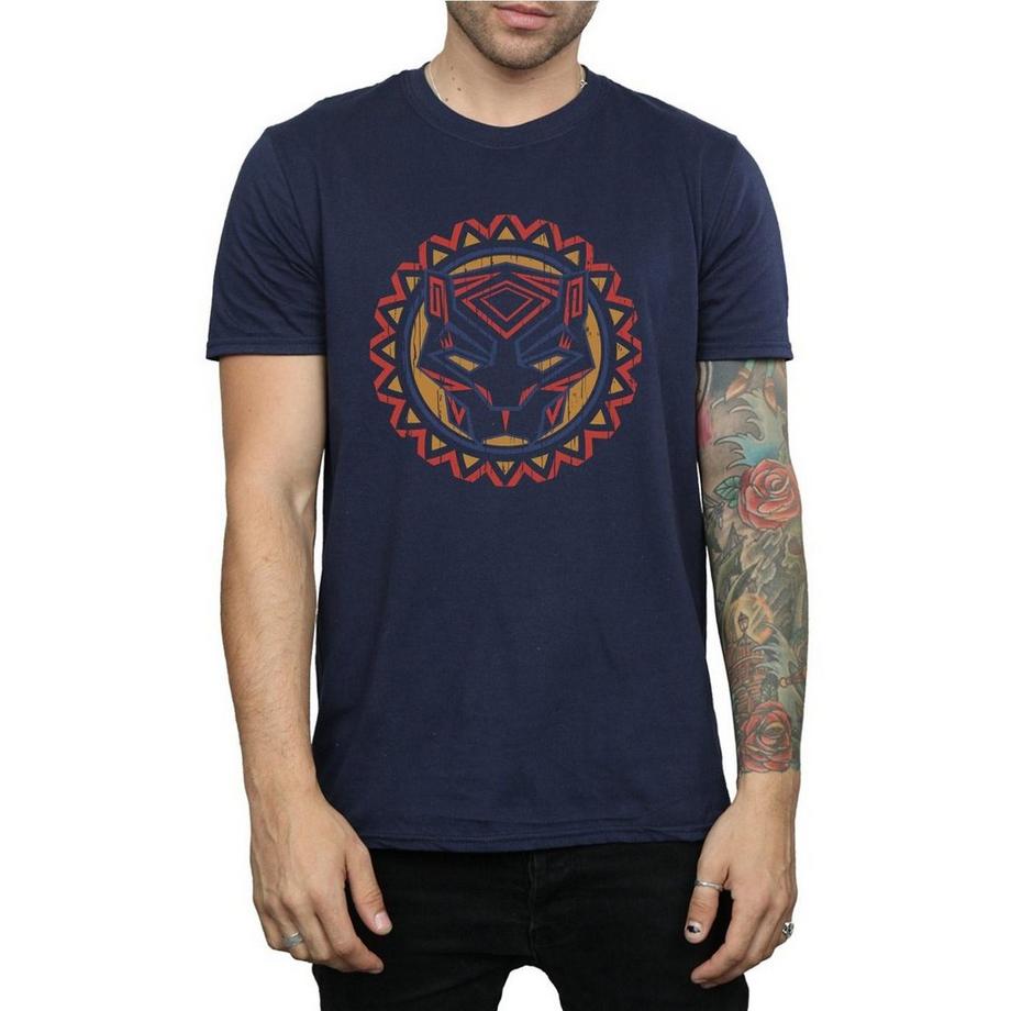 MARVEL Black Panther Tribal Mask T-Shirt  