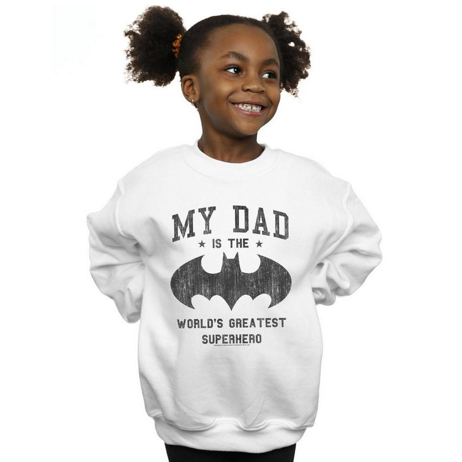 DC COMICS  My Dad Is Batman Sweatshirt 