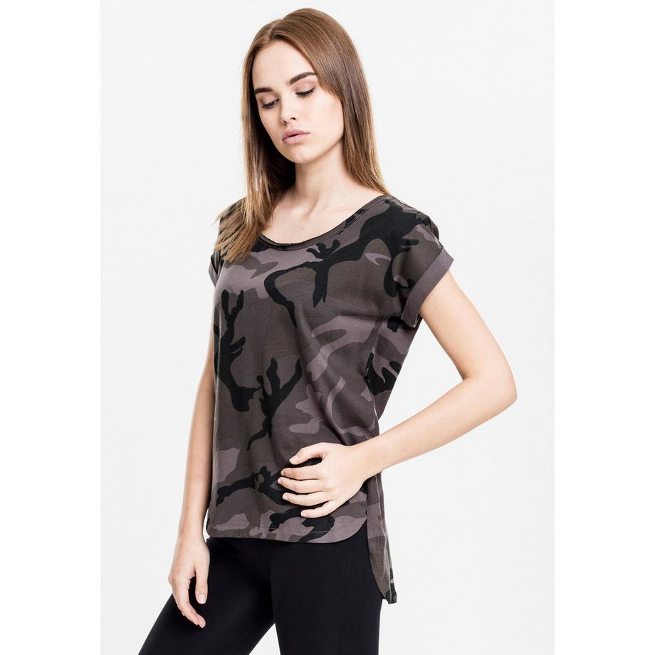 URBAN CLASSICS Shaped Camouflage T-Shirt  