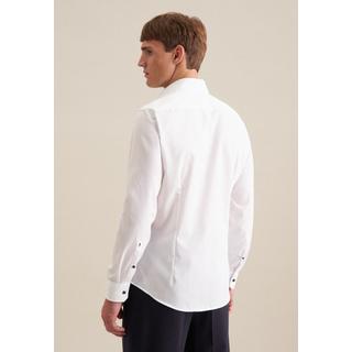 Seidensticker Business Hemd Slim Fit Langarm Uni  