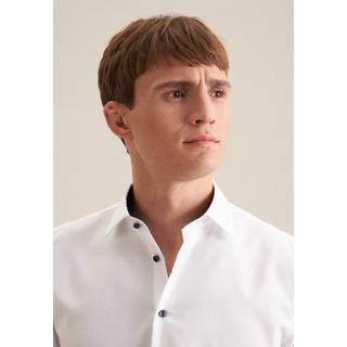 Seidensticker Business Hemd Slim Fit Langarm Uni  