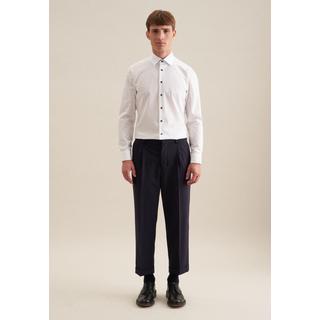Seidensticker Business Hemd Slim Fit Langarm Uni  