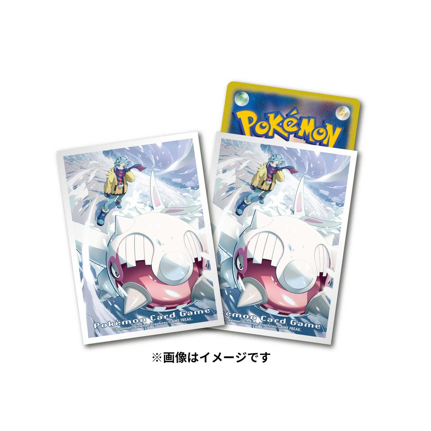 Pokémon  Pokemon Center Original Deck Sleeves Grusha & Cetitan 