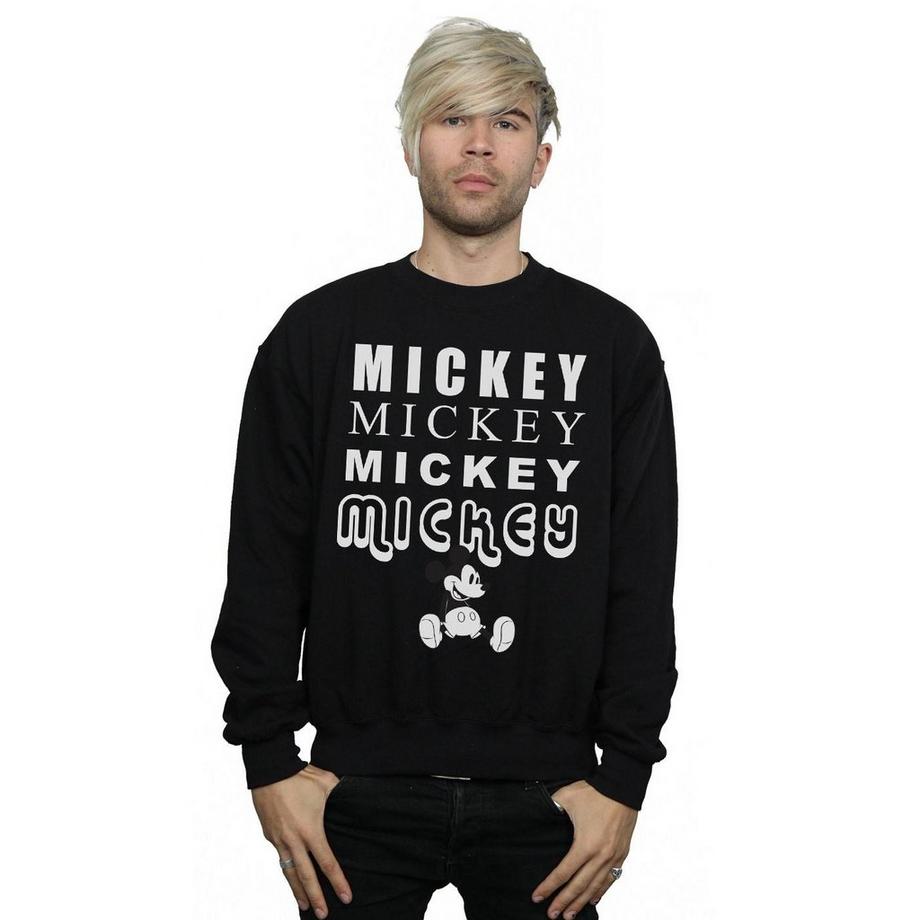 Disney Mickey Mouse Repeat Logo Sweatshirt  