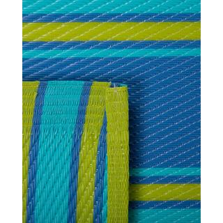 Beliani Tapis d'extérieur en Polypropylène Traditionnel ALWAR  