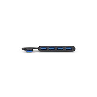 Port Designs  900121 hub di interfaccia USB 3.2 Gen 1 (3.1 Gen 1) Type-A 5000 Mbit/s Nero 