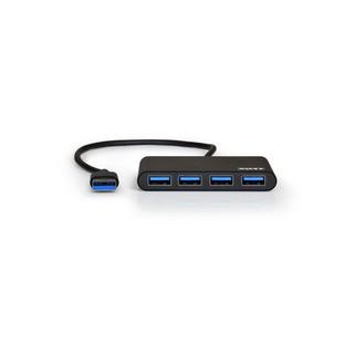 Port Designs  900121 hub di interfaccia USB 3.2 Gen 1 (3.1 Gen 1) Type-A 5000 Mbit/s Nero 