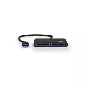 Port Designs 900121 Schnittstellen-Hub USB 3.2 Gen 1 (3.1 Gen 1) Type-A 5000 Mbits Schwarz