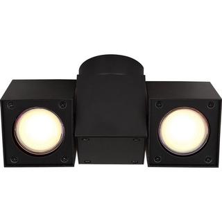 mutoni Spot Ivess métal noir mat 2xGU10  