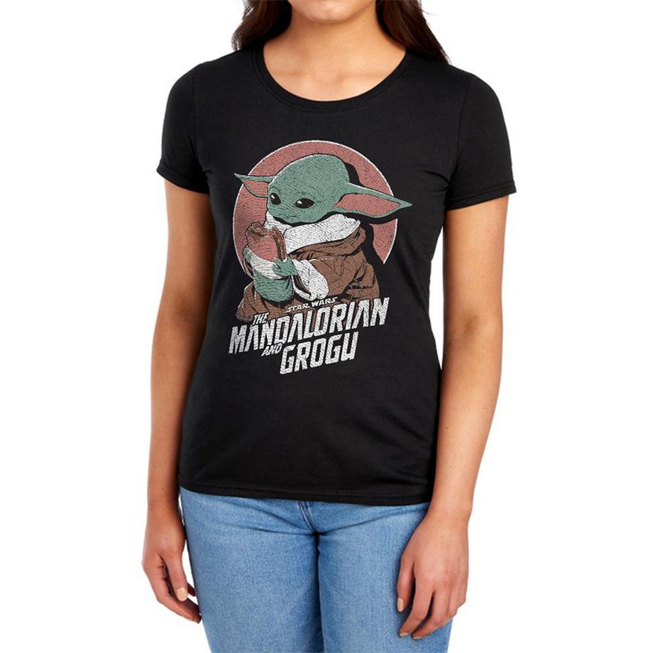 STAR WARS Maglietta Aderente Grogu  