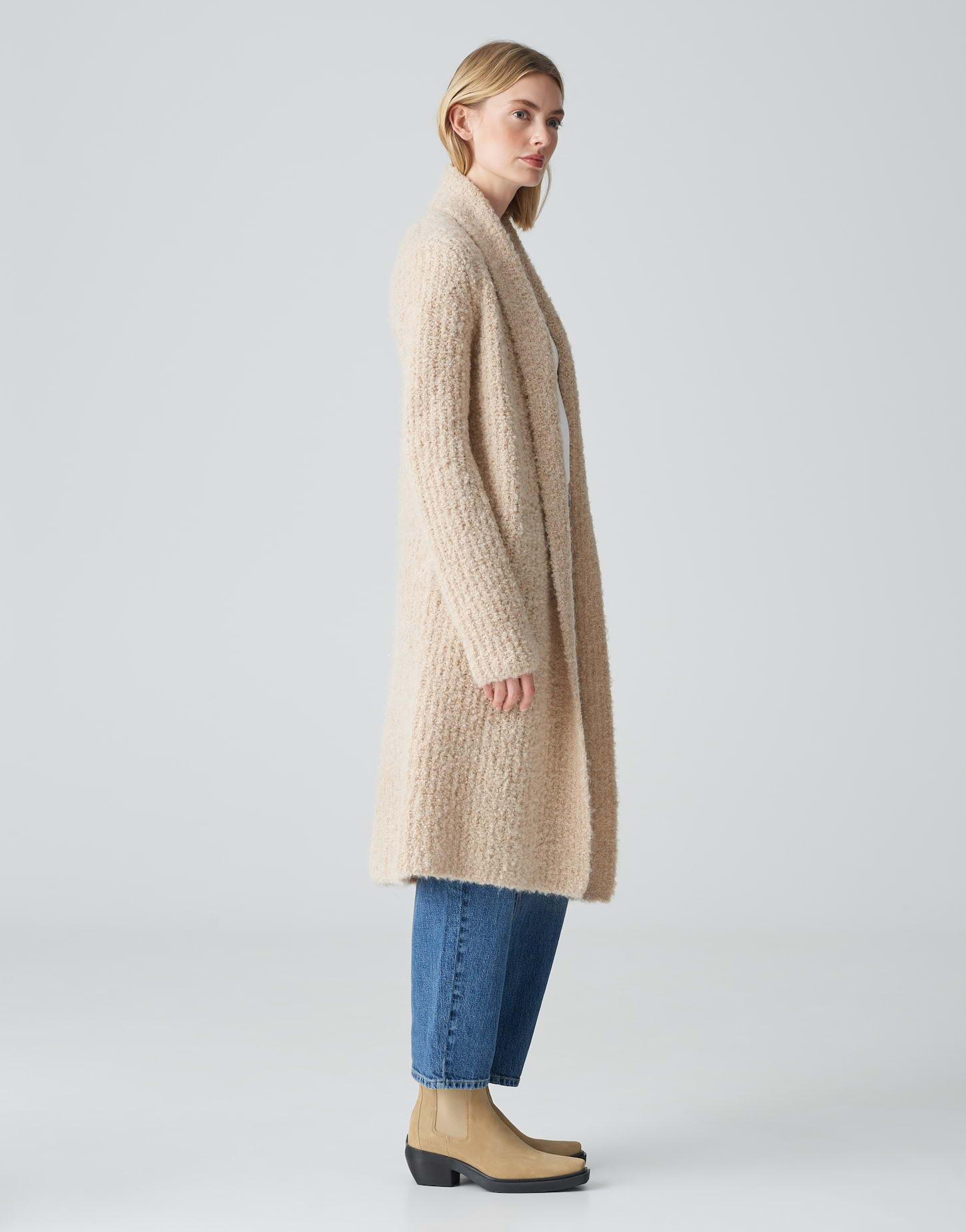 OPUS  Cardigan long Dulina coupe droite 