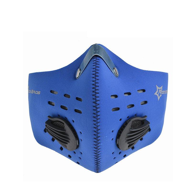 eStore  Maschera da allenamento - Limita l'assunzione di ossigeno - Blu 
