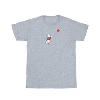 Disney Orso e Palloncino Cuore Stampa T-Shirt  