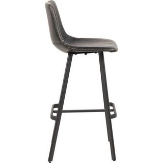 mutoni Tabouret de bar Barnstable noir  